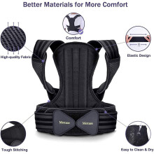 (L) Mercase Posture Corrector Back Body Brace Belt