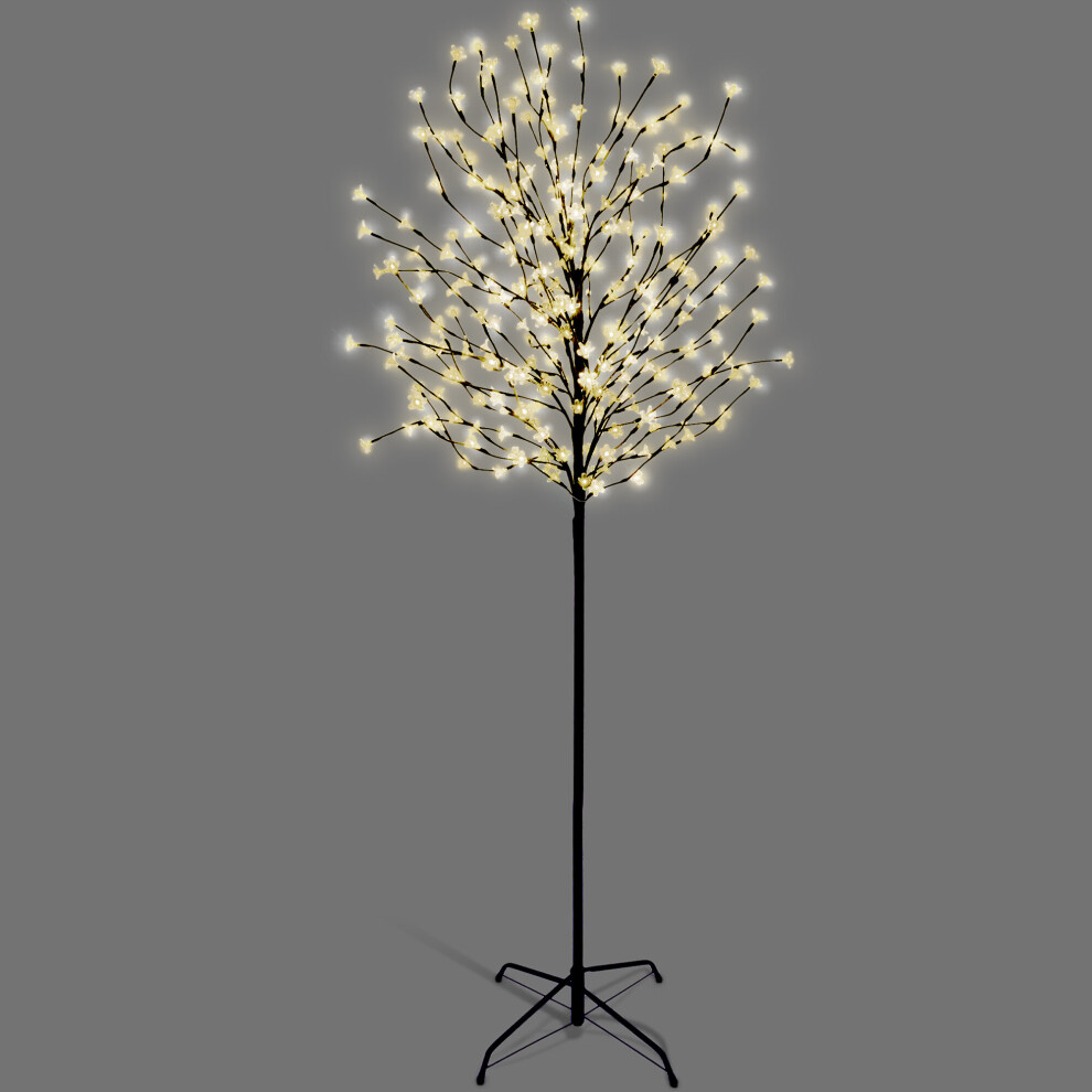 (7ft, Warm White) NETTA LED Blossom Tree with 8 Functions and Timer