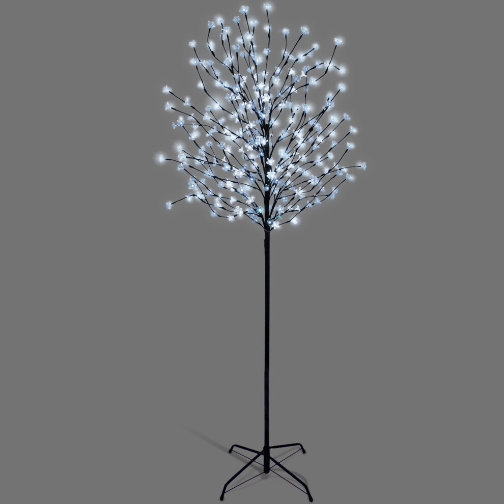 (7ft, Cool White) NETTA LED Blossom Tree with 8 Functions and Timer