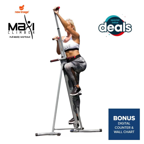 MaxiClimber Vertical Climbing Fitness System by New Image 1