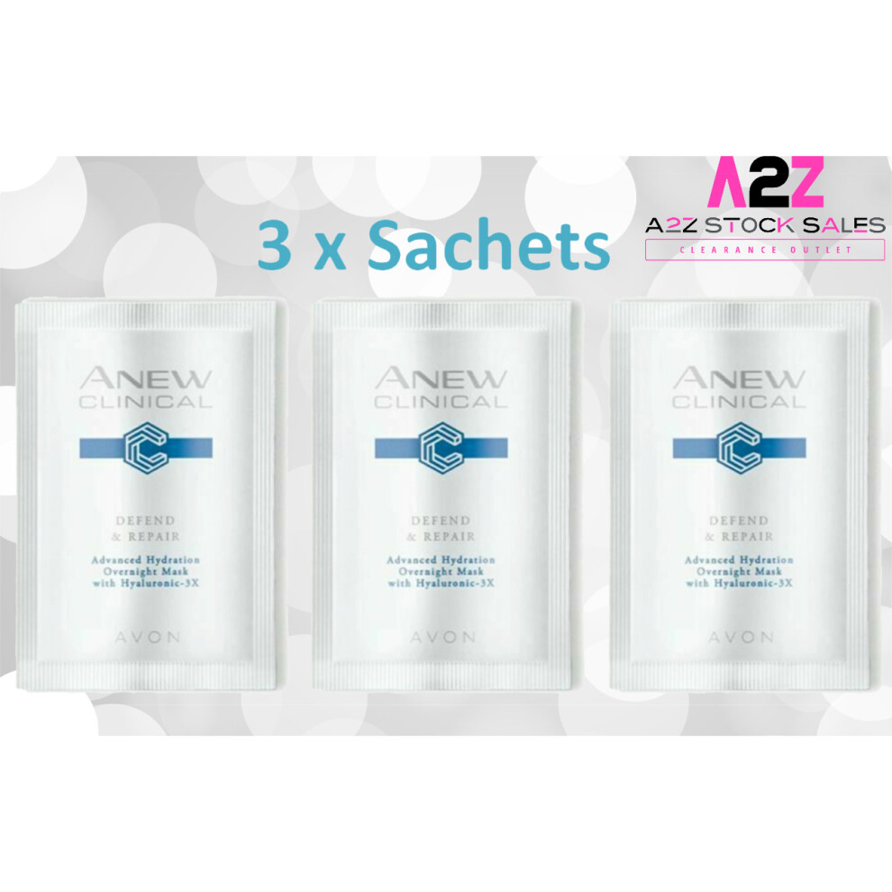 3x Anew Clinical Defend & Repair - Over Night Mask Sample Sachet