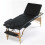 Black Massage Beauty Bed Table Couch 3 Way Adjustable Portable Folding Therapy 1