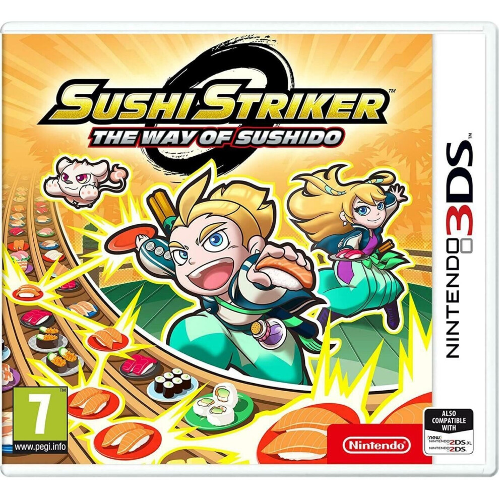Sushi Striker Nintendo The Way of Sushido (Nintendo 3DS) NEW