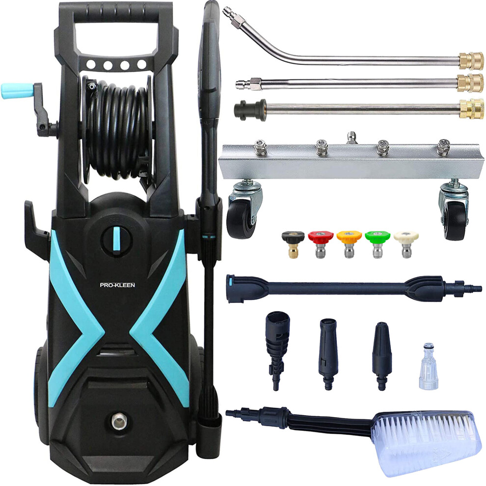 ProKleen Pressure Washer 165 Bar Car & Patio 2.2kW & Chassis Cleaner