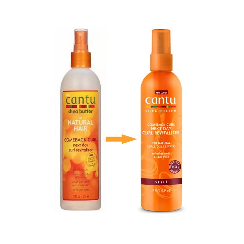 Cantu Comeback Curl Spray Revitalisant Pour Boucles Karité 355 Ml-image