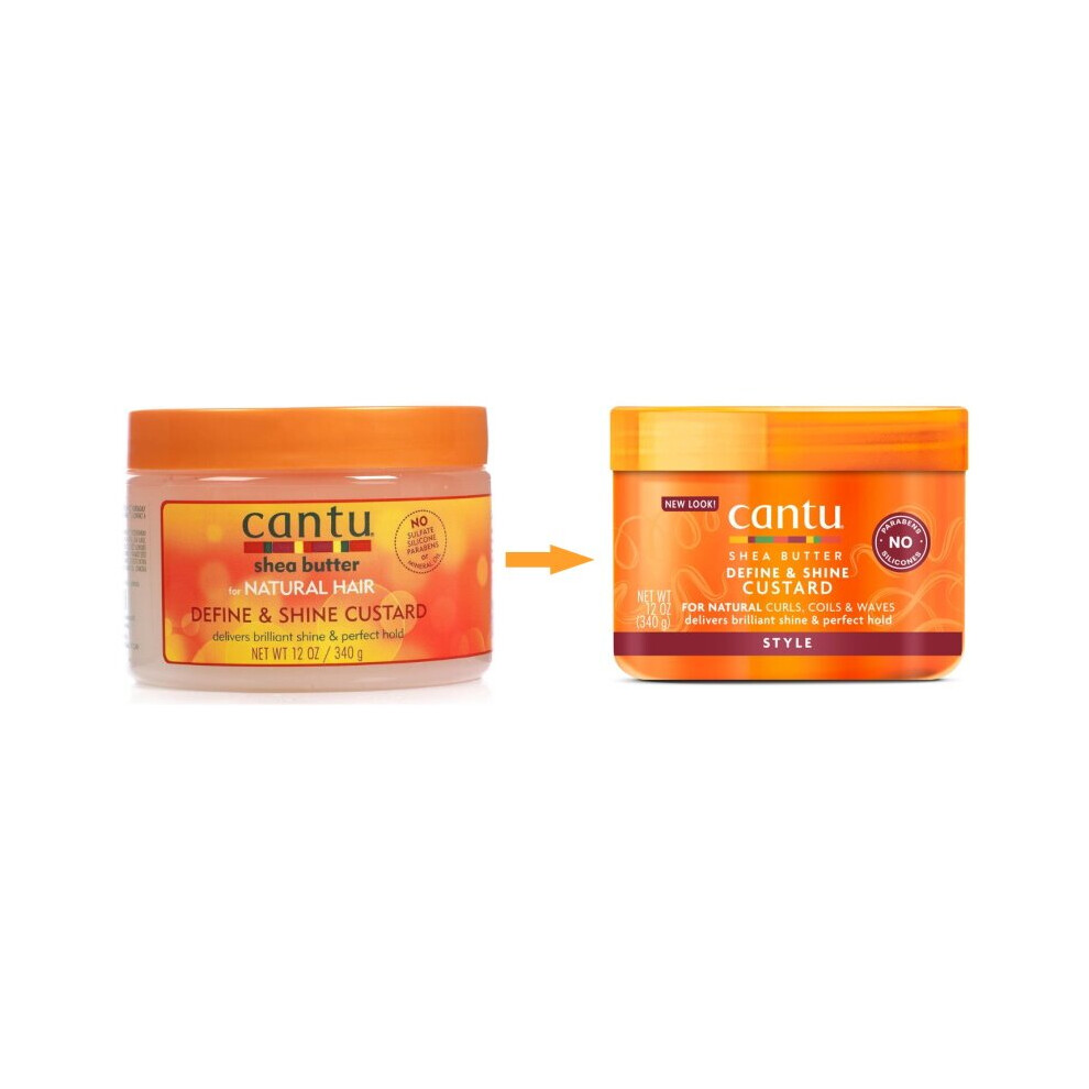Cantu Shea Define & Shine Custard 12Oz