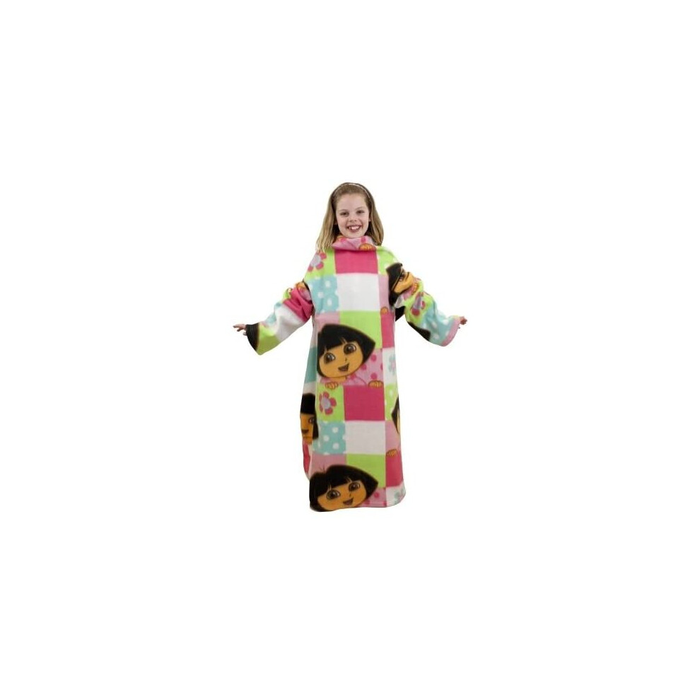 Dora the Explorer 'Buttons' Cosy Snuggle Sleeved Fleece Wrap Blanket