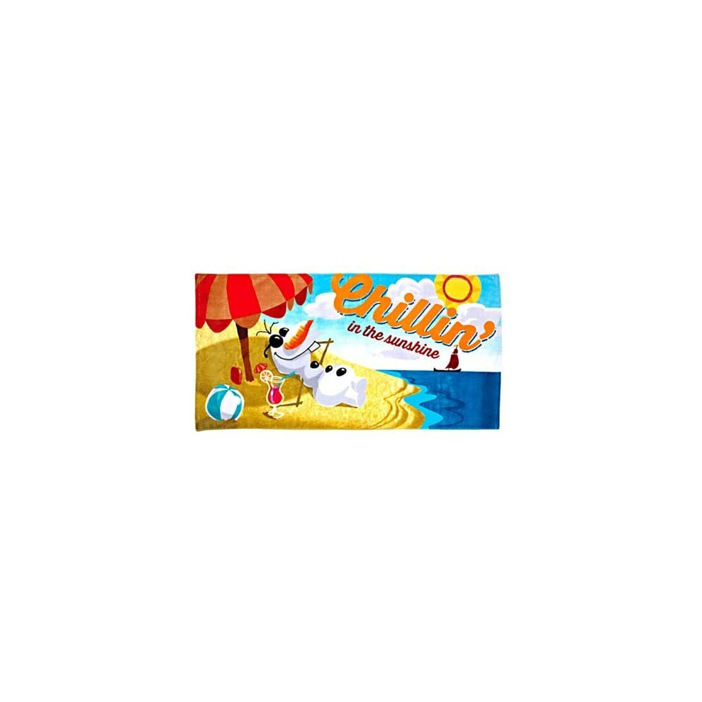 Frozen - Olaf Beach Towel For Kids