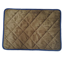 (Brown, S) Pets Self Heating Pads Warm Dog Bed Cat Blanket Thermal Mat Sofas Floors Beds