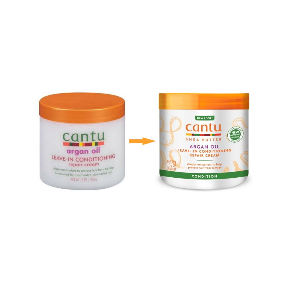 Cantu Shea Argan Oil Leave-In Conditioner 16oz