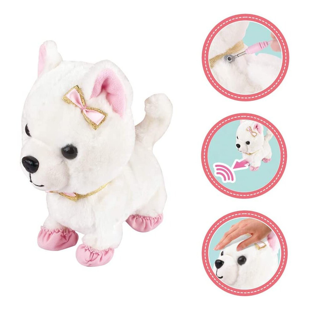 Children's toy dog on lead best sale