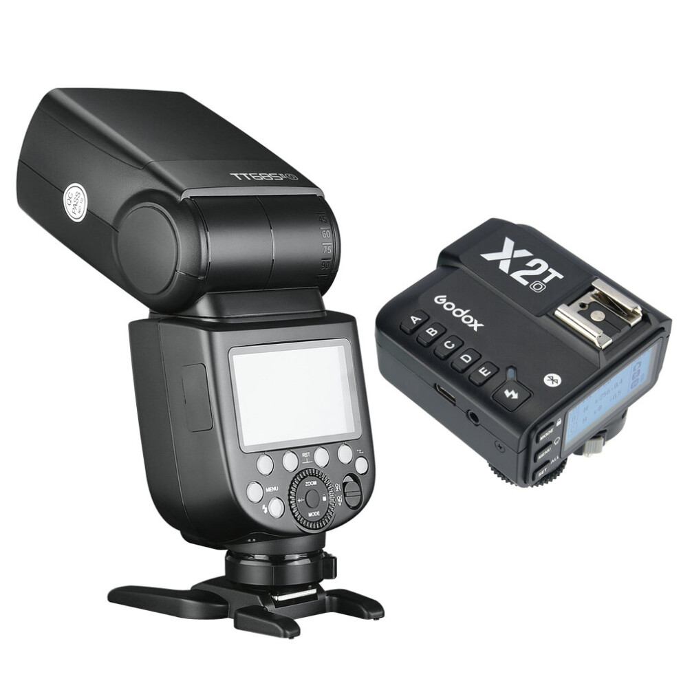 Godox TT685II Camera Flash Speedlite TTL HSS Fr Olympus +X2T-O Trigger