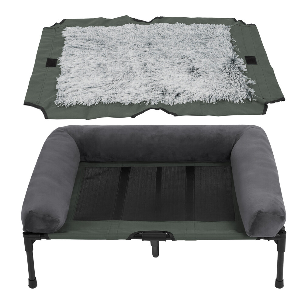Bingopaw (2Xl(130X90cm)) Outdoor Raised Dog Bed Elevated Pet Bed