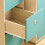 (Teal & Oak) Neptune Oak Junior Desk - 3 Drawer Study Table 4