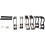 Ford Ranger T6 2011-2019 Running Boards Side Steps Raptor Style 4