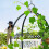True Face (2 Pack) Garden Obelisk Metal Climbing Plants 1 & 2 Pack 7