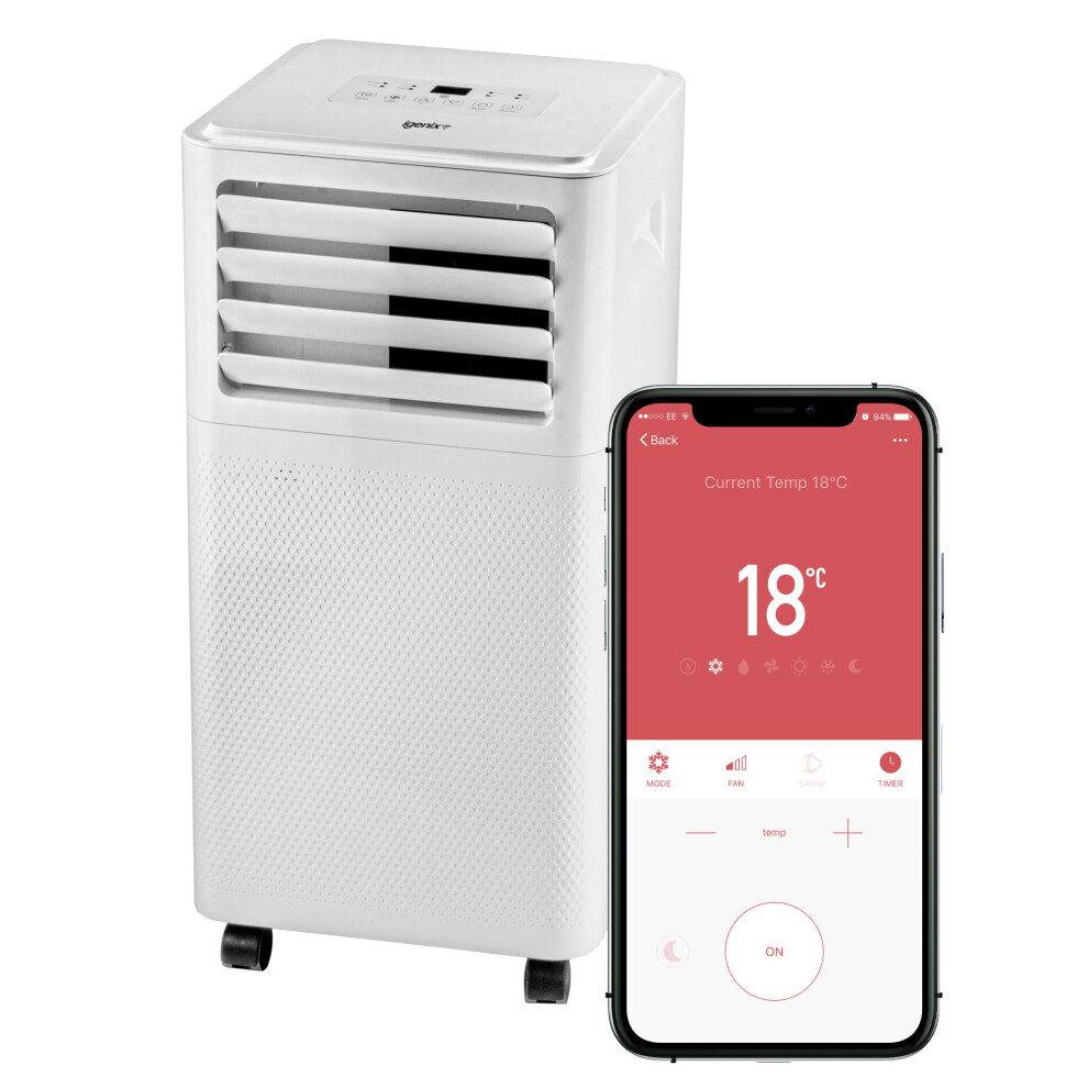 Igenix IG9909WIFI 3-in-1 Portable Air Conditioner with Amazon Alexa