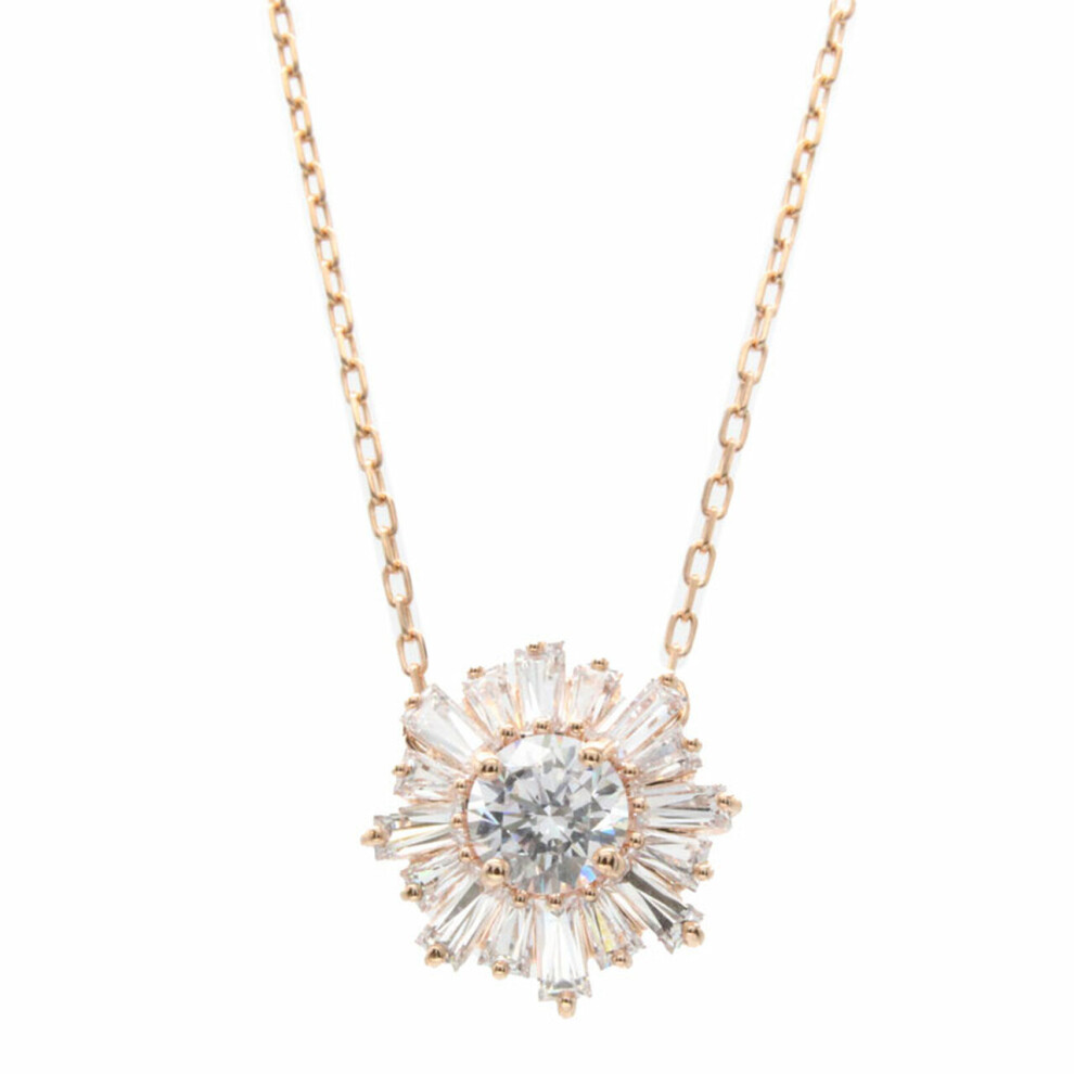 Swarovski Sunshine Collection Rose Gold Plated Necklace