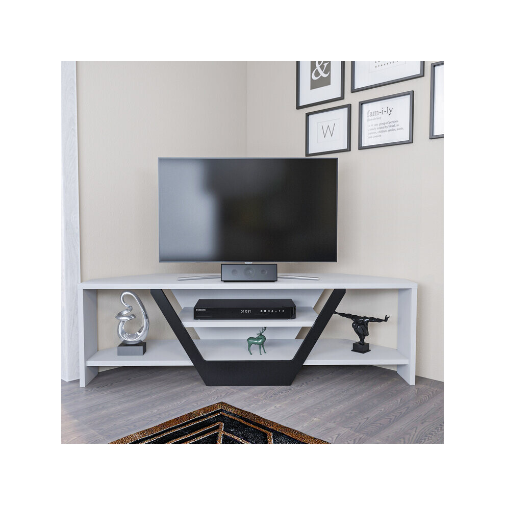 Sares Corner TV Stand TV Unit for TVs up to 55 inch