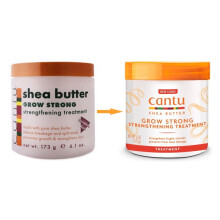 Cantu Shea Butter Grow Strong erosto kezels 6 uncia (177 ml)