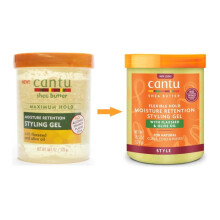 Cantu Shea Butter Moisture Retention Styling Gel with Flaxseed & Olive Oil 524g