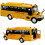 Big Daddy Huge Yellow School Bus w/ Lights and Cool Openable Doors Pull Back Toy 1