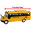 Big Daddy Huge Yellow School Bus w/ Lights and Cool Openable Doors Pull Back Toy 6