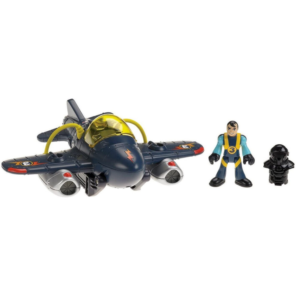 Imaginext T5310 Transport Transport Aeroplane Looping + Figure