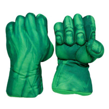 (Gloves-Hulk) Kids Hulk Gloves Smash Hands Mask Spider Man Punching Boxing Fists Toys