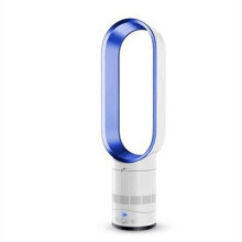 (blue, 16 inch) 22" Bladeless Fan with Remote, Space-Saving, Portable Oscillating Fan for Bedroom