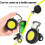 Ranpo Mini COB Flashlights Bright Rechargeable Keychain HatClip Flashlight 3