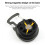 Ranpo Mini COB Flashlights Bright Rechargeable Keychain HatClip Flashlight 4