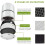Replacement for Levoit Air Purifier HEPA & Activated Carbon Filter Set 3