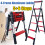 1.7M Multi-Purpose Aluminium A-Frame Telescopic 5+6 Steps Ladder 1