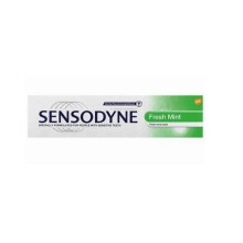 Sensodyne Fluoride Toothpaste Fresh Mint 75ml - Dentist-Recommended for Sensitive Teeth, Long-Lasting Care