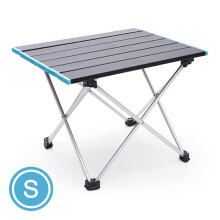 (Small) Folding Camping Table Light Weight Portable Aluminium Frame Outdoor Picnic Bag
