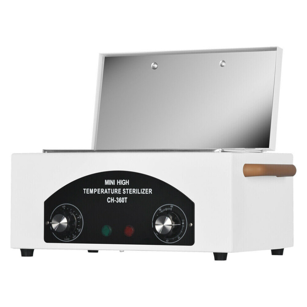 Dry Heat Sterilizer Autoclave Dental Nail Tools Utensils Beauty Salon