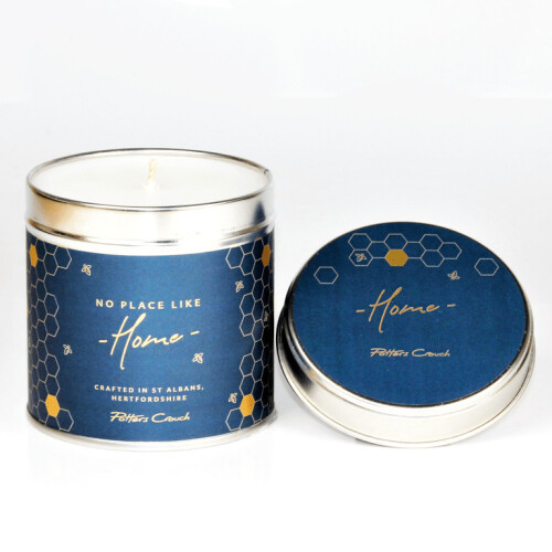 Potters Crouch Sentiments Range Candle in a Tin - No Place Like Home