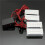 New 4x 22LED White Flashing Light Car Strobe Light with Controller 12V 4