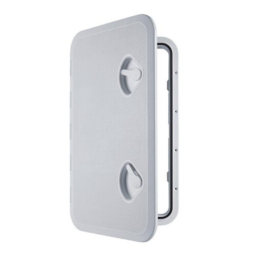 New Watertight Marine Access Hatch Boat Caravan Deck Compartment Plate White 1