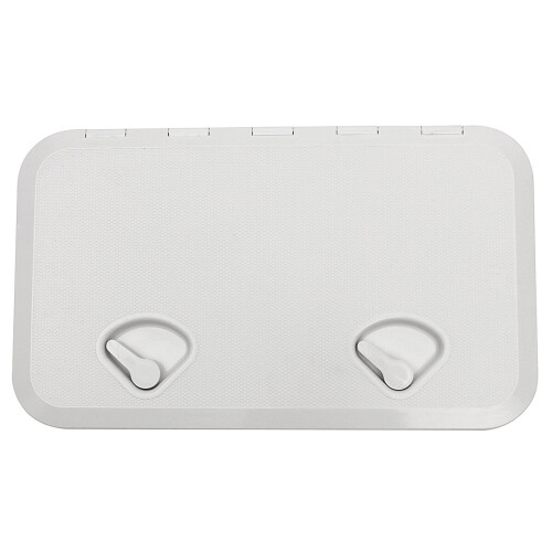 New Watertight Marine Access Hatch Boat Caravan Deck Compartment Plate White 2