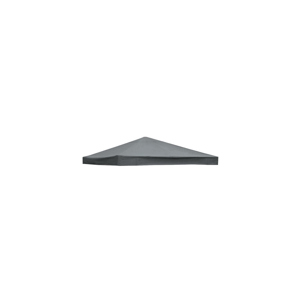 Greenbay 1-Tier Replacement Top Fabric for 3x3m Gazebo Pavilion Roof Canopy Anthracite