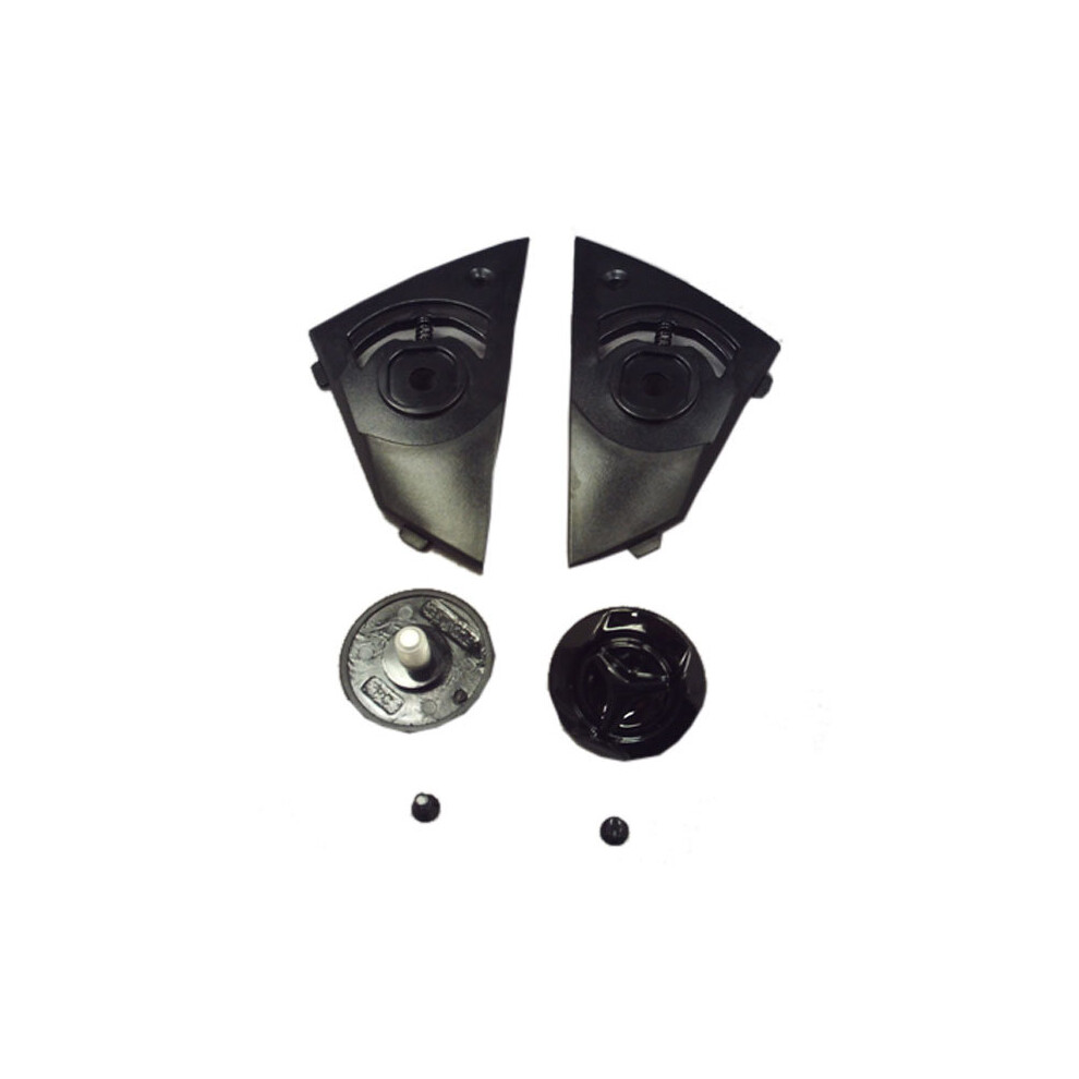 Caberg Black Visor Mounting Kit For Stunt Helmets