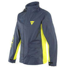 (XL) Dainese Storm 2 Rain Over Jacket Black Iris / Fluo Yellow