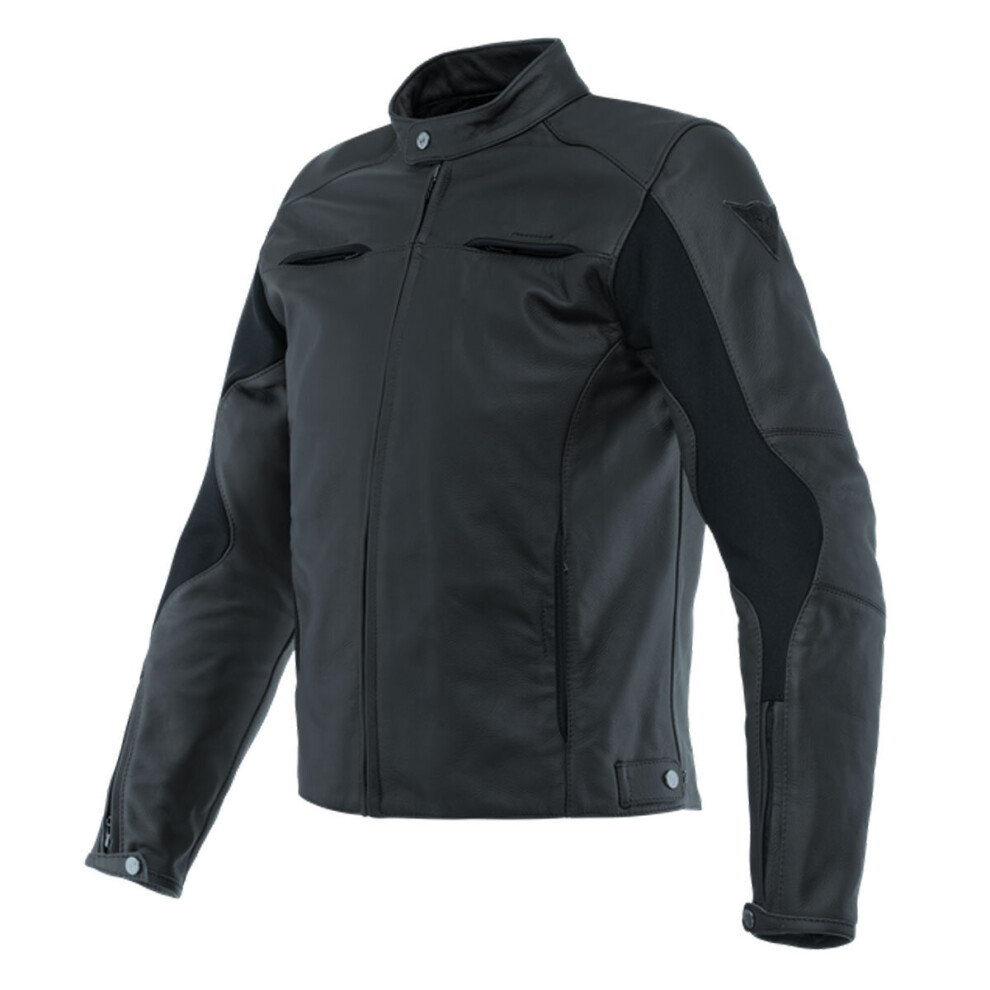 (42) Dainese Razon 2 Leather Jacket Black 8051019420688