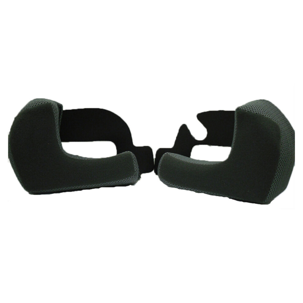 (Xs-S) Caberg Cheek Pads Grey / Black For Tourmax Helmets Black,Grey 8002391037131