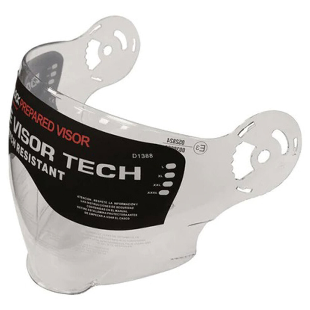 Caberg Anti Scratch Visor With Pins For Uptown Helmets Clear 8002391051939