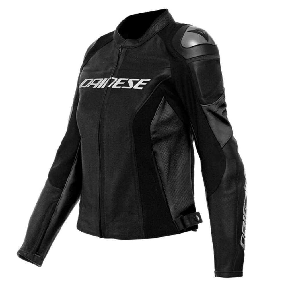 (10) Dainese Racing 4 Ladies Perforated Leather Jacket / Black 8051019469823