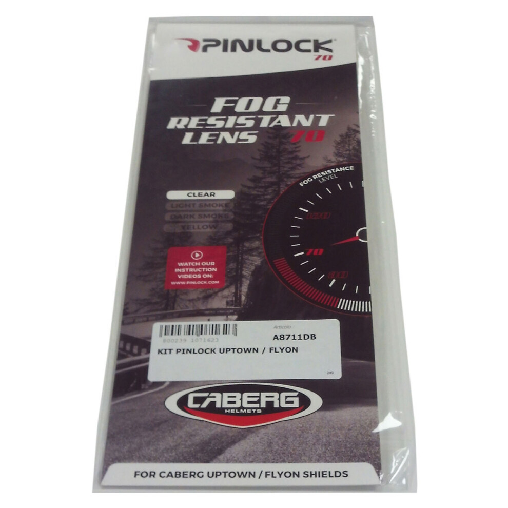 Caberg Pinlock For Flyon Helmets Clear 8002391071623