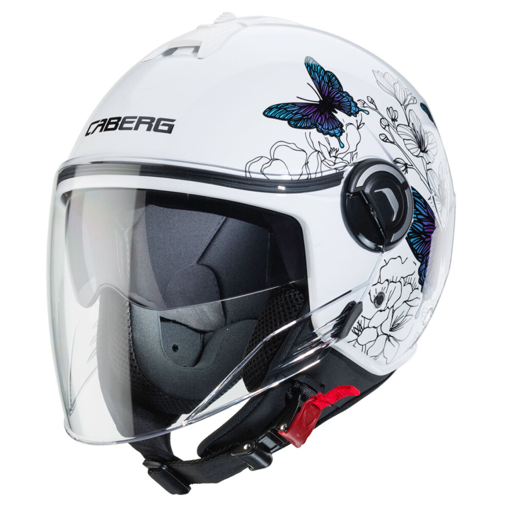 (Xs) Caberg Riviera V4 Muse White 5032173783393
